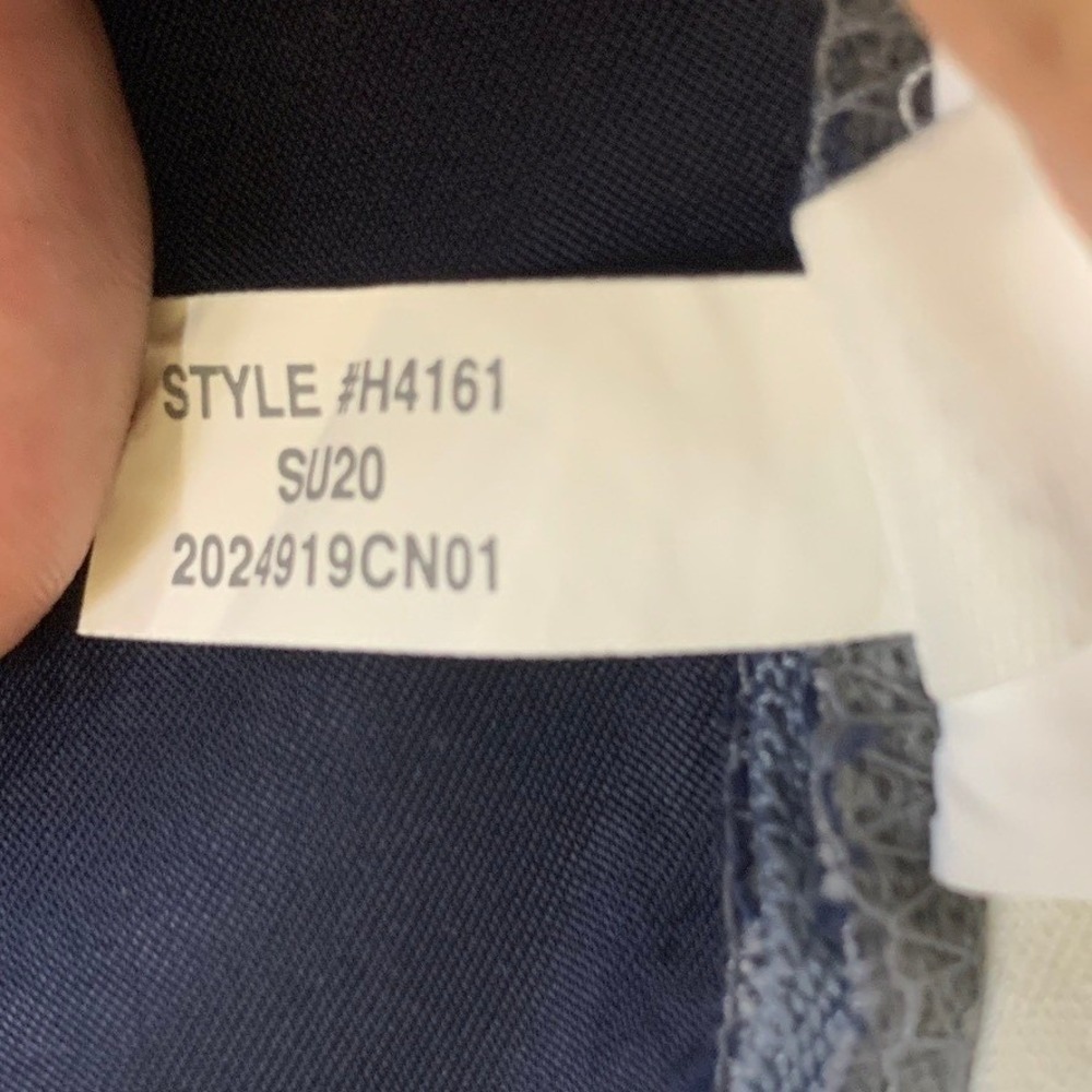 J.Crew Ludlow Slim Pant Men 32x30 (Hemmed to 27) Blue Cotton Linen Somelos H4161 - Picture 10 of 11